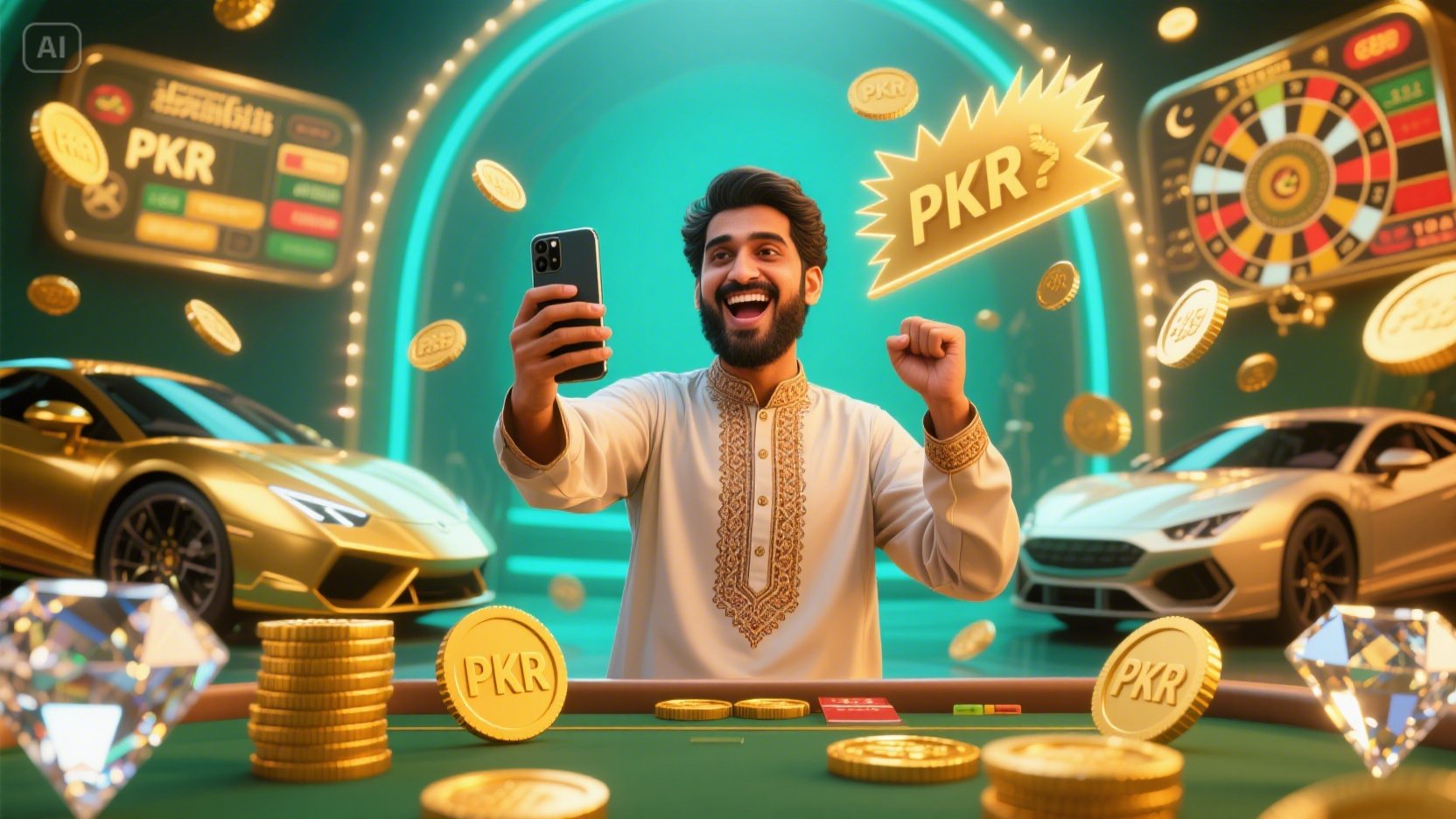 CasiniaDeposit today and receive 200% instant credit! Pakistani players can play live casino, poker, and slots with real PKR winnings and secure local banking support.